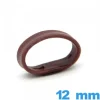 Passant de bracelet 12 mm  - Brun Rouge
