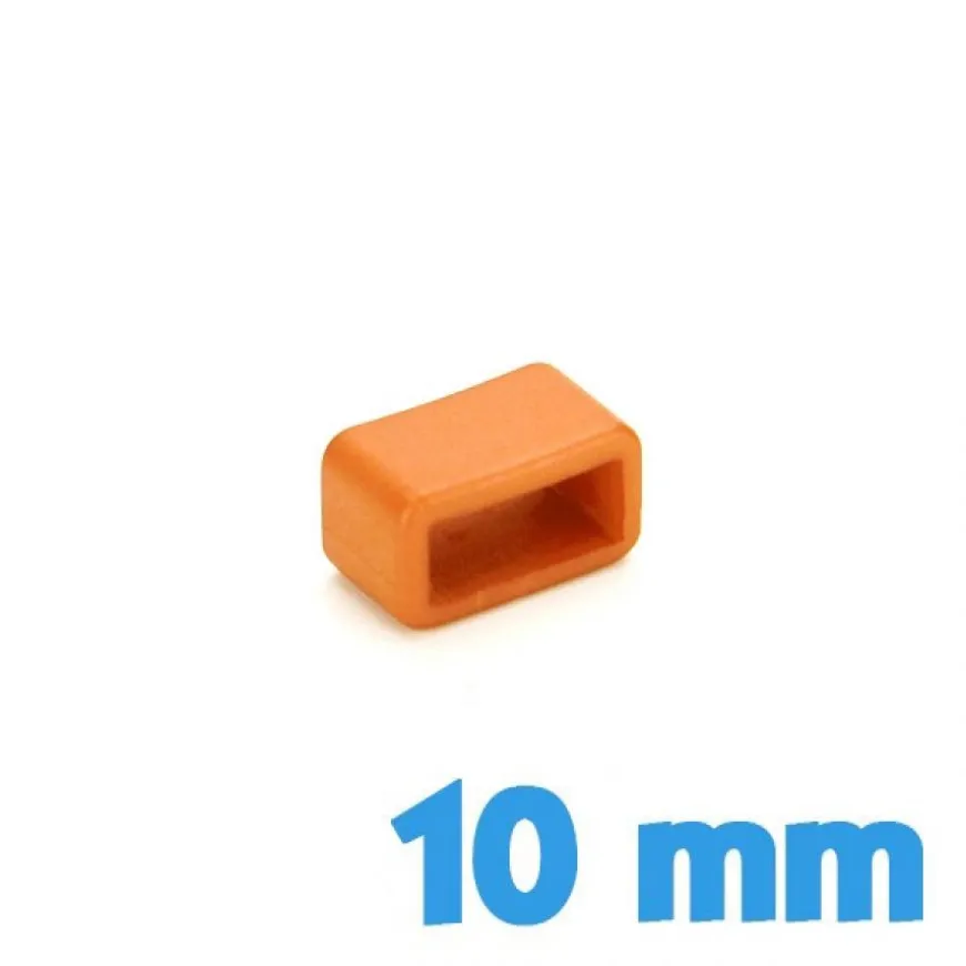 Passant de bracelet 10 mm Orange