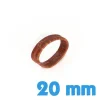 Passant de bracelet Orange 20 mm