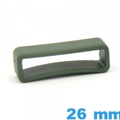 Passant de bracelet Plastique Kaki 26 mm