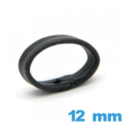 Passant de montre 12 mm  - Noir