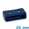 Passant de montre Silicone Bleu nuit 20 mm  pour Casio