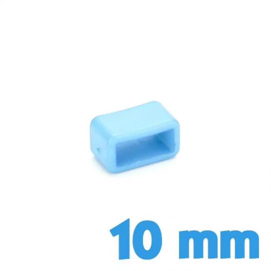 Passant Plastique Bleu 10 mm montre