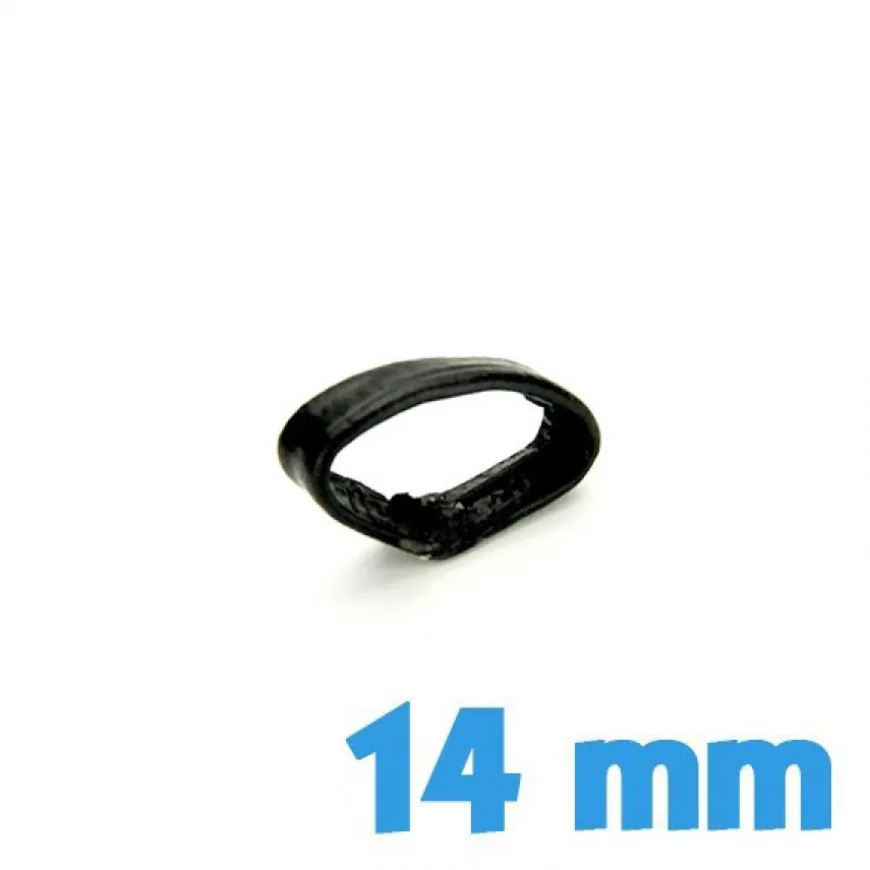 Passant pour bracelet 14 mm - Noir