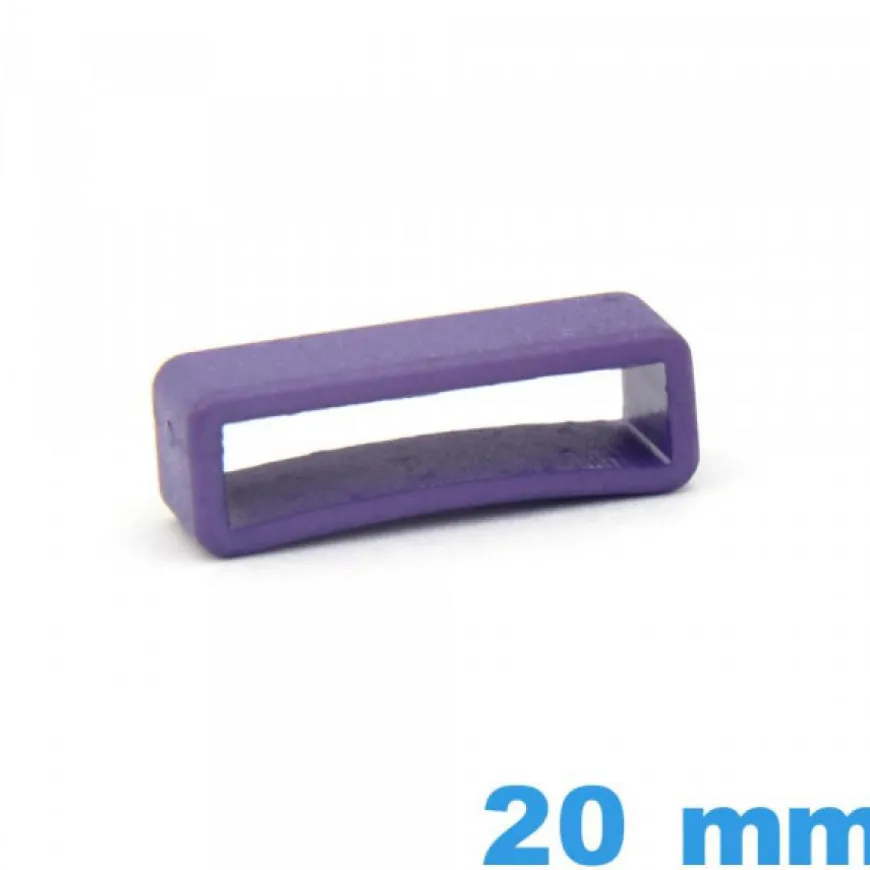 Passant pour bracelet 20 mm Violet