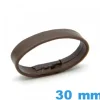 Passant pour montre 30 mm Brun foncé