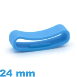 Passant pour Montre Suunto Silicone Bleu 24 mm