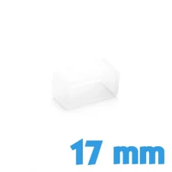 Passant Transparent 17 mm pour bracelet pas cher