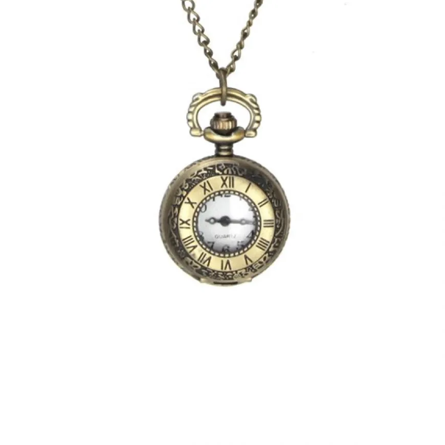 Pendentif montre ancienne chiffre romain antique