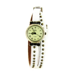 Petite montre femme pas chère blanc
