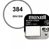Pile de montre Maxell 1,55 V 384 oxyde d'argent