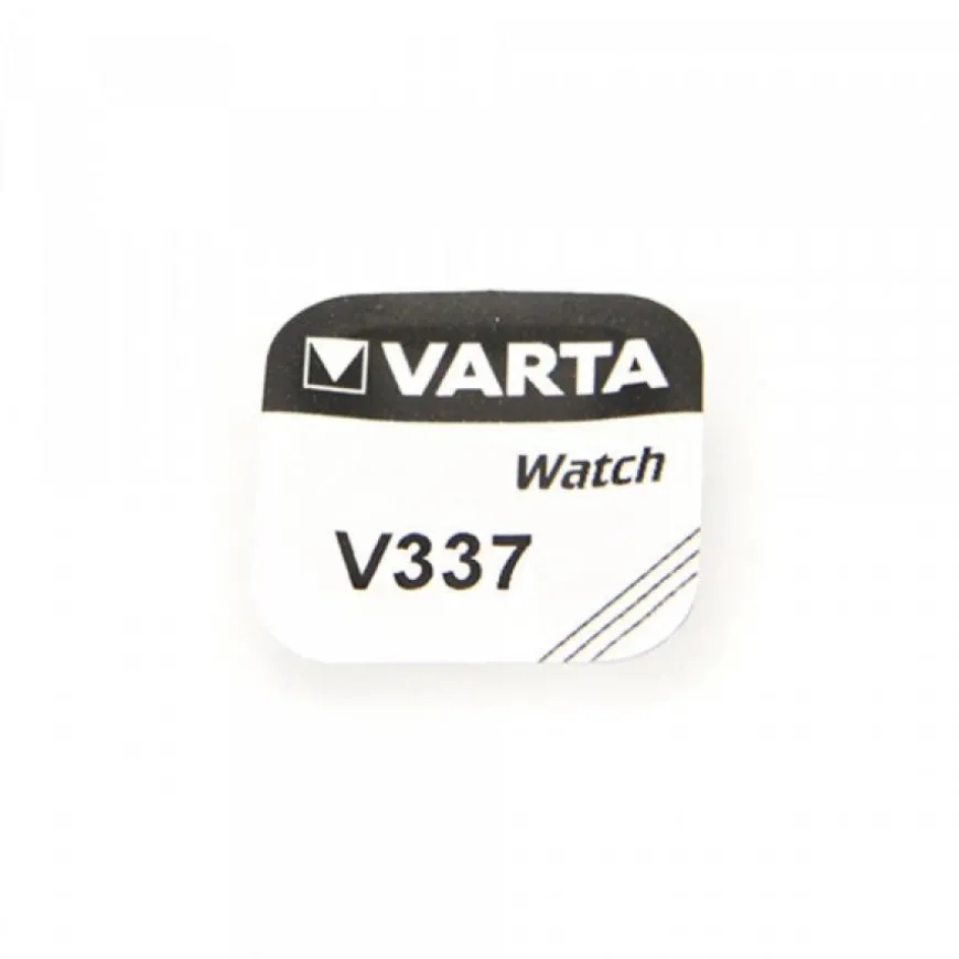 Pile de Montre 337 Varta 1,55 V