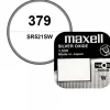 Pile de montre 1,55 V 379 oxyde d'argent Maxell