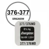 Pile Energizer pour Montre 377/376 Oxyde d'argent
