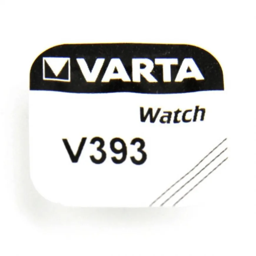 Pile pour Montre Varta 393 - 1,55 V