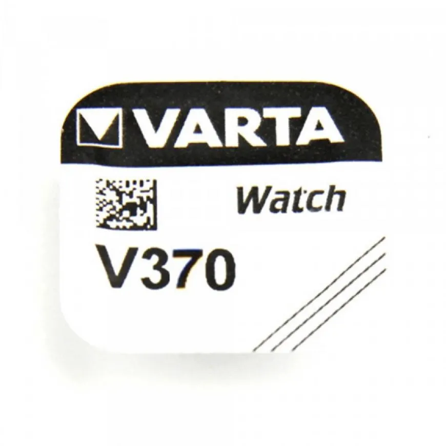 Pile pour Montre Varta 1,55 V - modèle 370