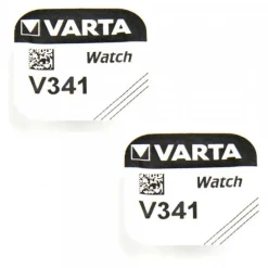 2 Piles de Montre Varta 341 - 1.55 Volts