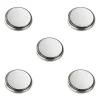 5 Piles lithium 3 V CR1632 pour montre