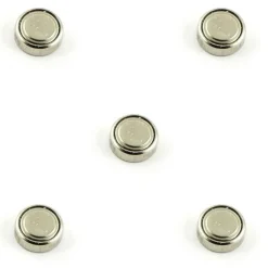 5 Piles pour montre  1,5 V AG10 alcaline