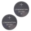 2 Piles 3 V CR2450 lithium montre
