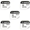 5 Piles 315 1.55 V Varta alcaline de montre
