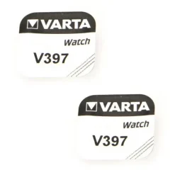 2 Piles 397 1,55 V Varta alcaline de montre