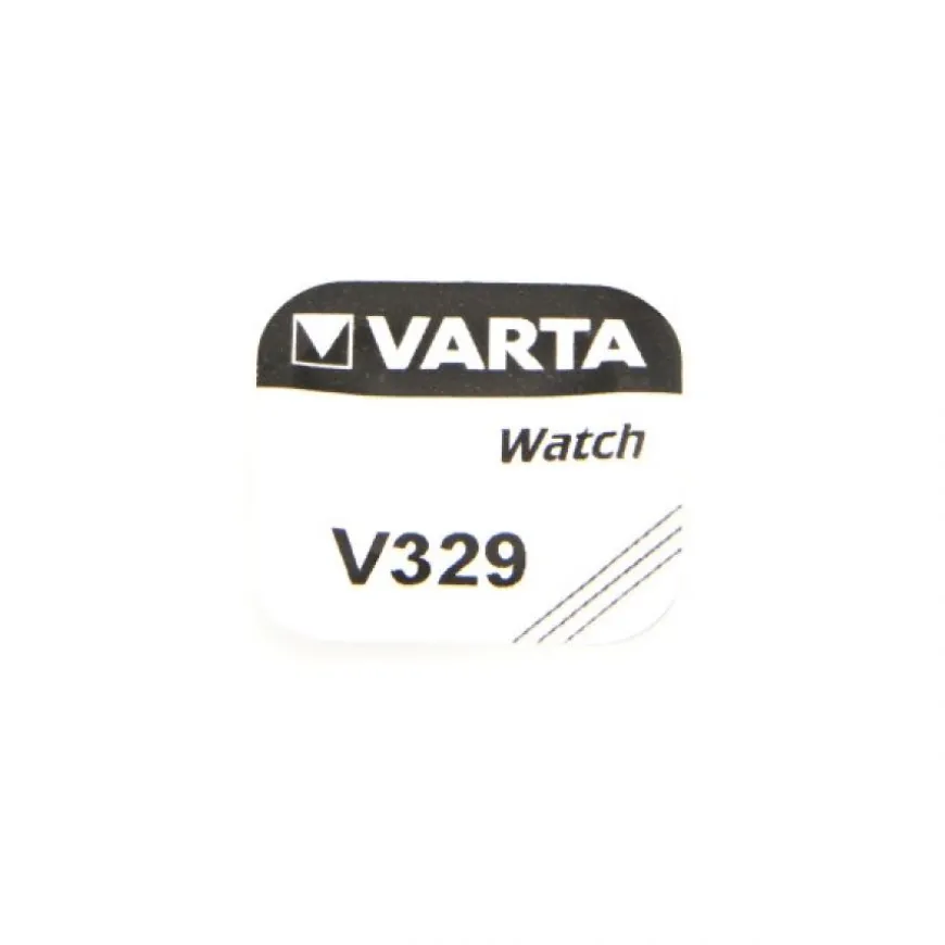 Pile Varte 329 pour Montre pas chère