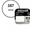 Pile 1,55 V oxyde d'argent 357 Maxell montre