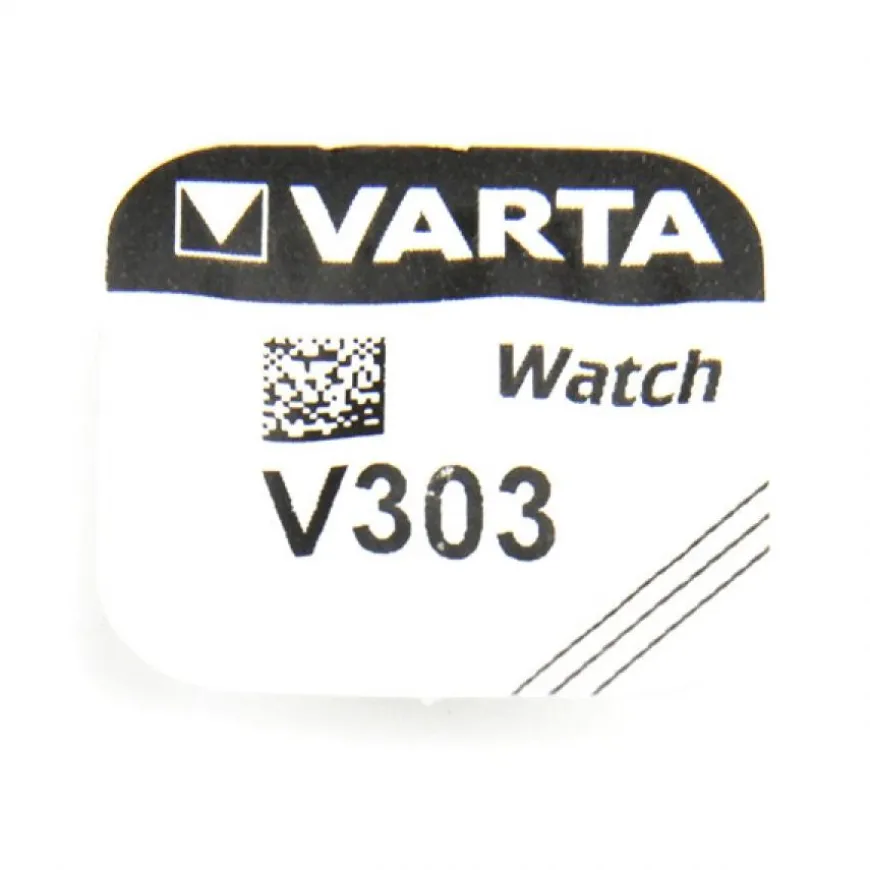 Pile 1.55 V 303 Varta alcaline montre
