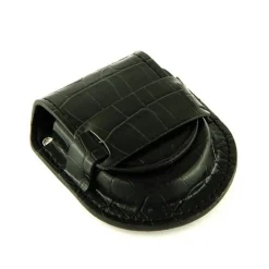Poche cuir noir 48 mm montre à gousset pas cher
