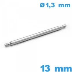 1 Pompe A petite pointe 13 mm pour réparation bracelet montre d :1,3 mm épaulement simple