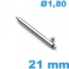 Pompe pour Montre Installation Rapide 21 mm diam. 1,80 mm