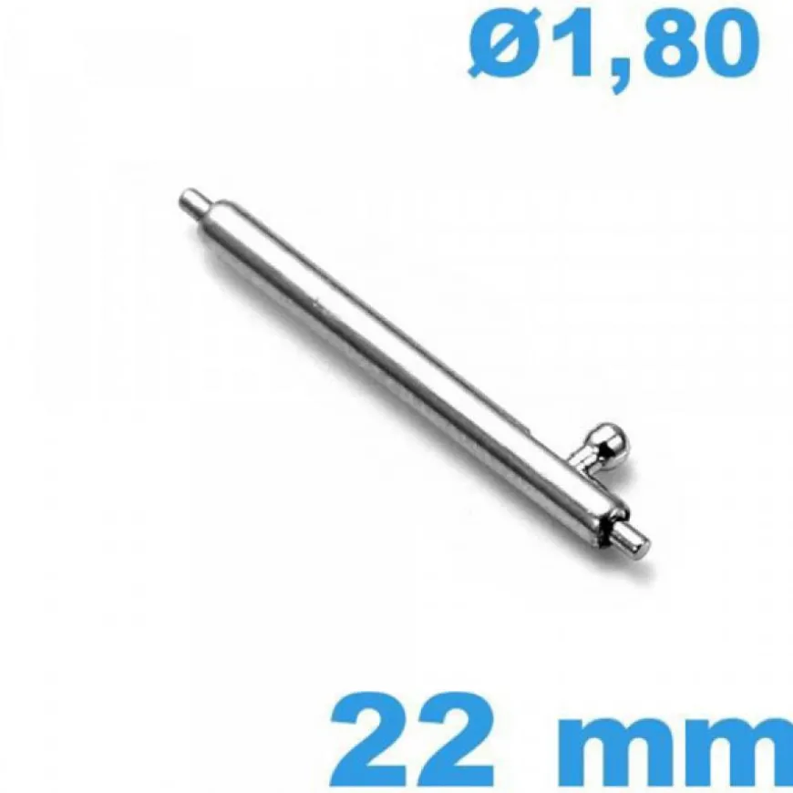 Pompe pour Montre à Pose Rapide 22 mm diam 1,80 mm