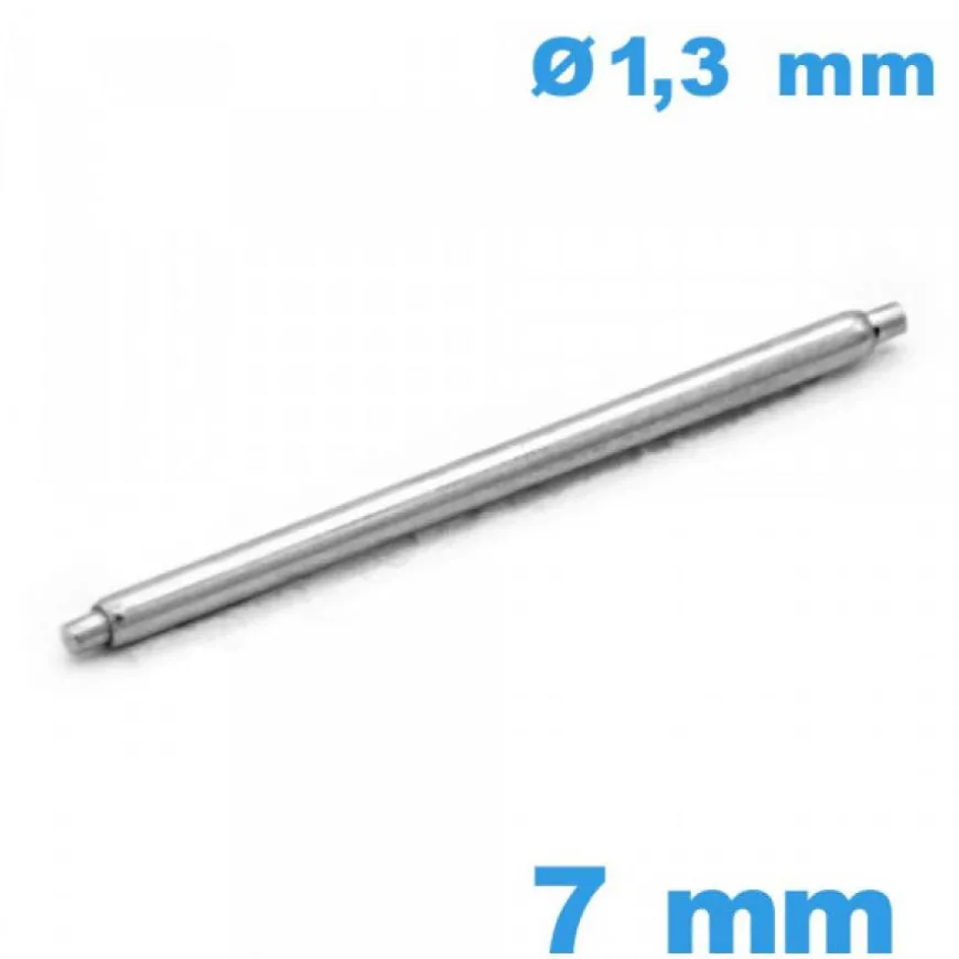1 Pompe à ressort pour montre 7mm A petite pointe épaulement simple diam : 1,3 mm Suisse