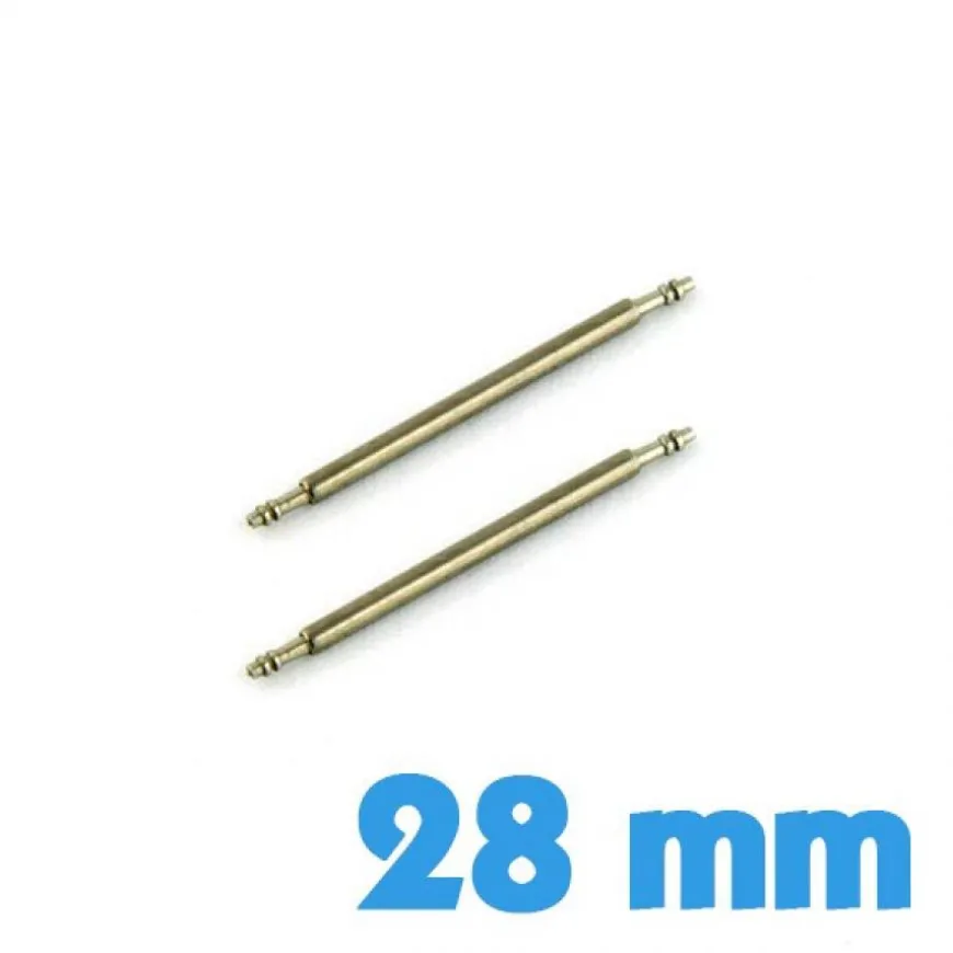 Pompes 28 mm par lot de 2