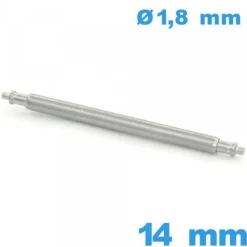 Pompe Suisse montre 14mm d :1,8 mm épaulement simple Téléscopique de marque ISOSWISS