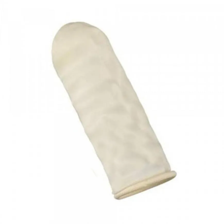 Protege Doigt Latex Non poudré - Taille L - Diamètre 27 mm