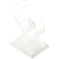 Présentoir pas cher montre plexiglass avec porte affichette