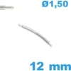 1 Springbar 12mm incurvée
