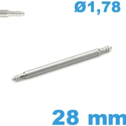 Springbar à ressort à l'unité 28 mm diam : 1,78 mm
