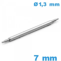 Springbar Ressort Montre 7mm Épaulement Double - Diam. 1.3mm
