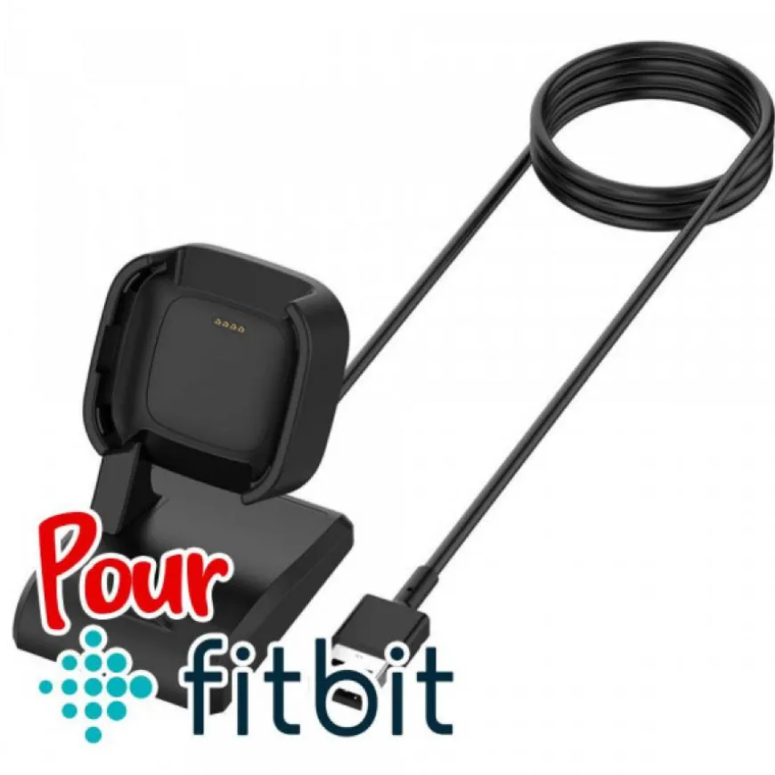 Station USB pour smartwatch FitBit de remplacement