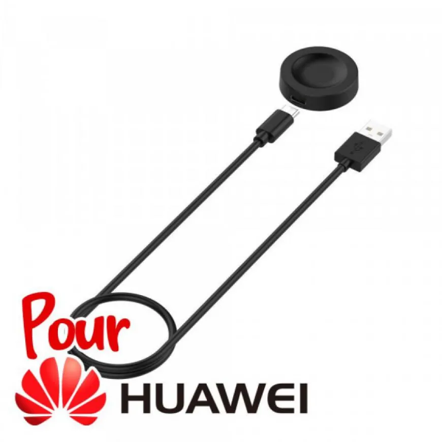 Station USB pour smartwatch Huawei GT3, GT Runner, GT2 PRO,