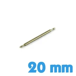 Tige de fixation pour bracelet montre de 20 mm pas chère