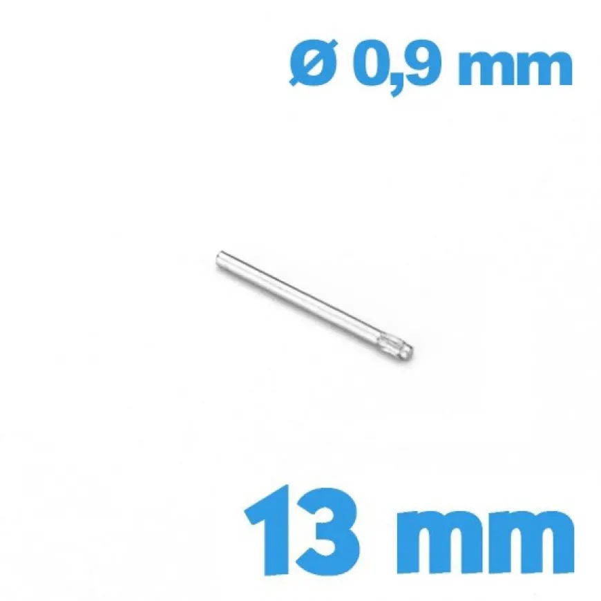 Tige à embout strié 13mm - Diamètre 0,9