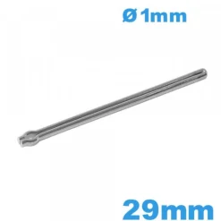 Tige Fendue pour Bracelet de Montre 29 mm diam 1 mm