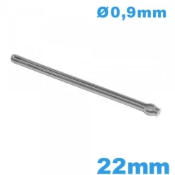 Tige fendue taille 22 mm pour bracelet pour montre