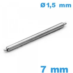 Tige à Ressort Montre 7 mm Épaulement Simple qualité Suisse