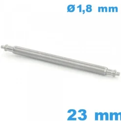 1 Tige Téléscopique 23 mm montre d :1,8 mm épaulement simple