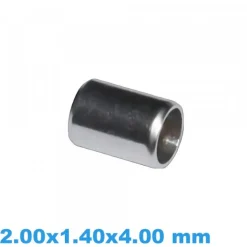 Tube de Boîtier de Montre pour Couronne 2.00x1.40x4.00 mm